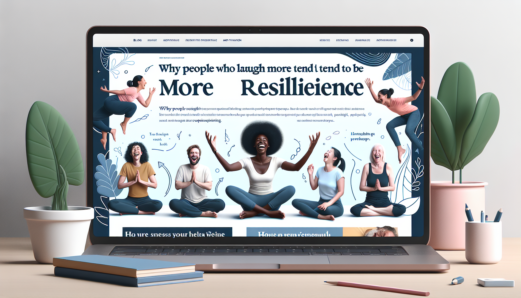 Why People Who Laugh More Tend to Be More Resilient