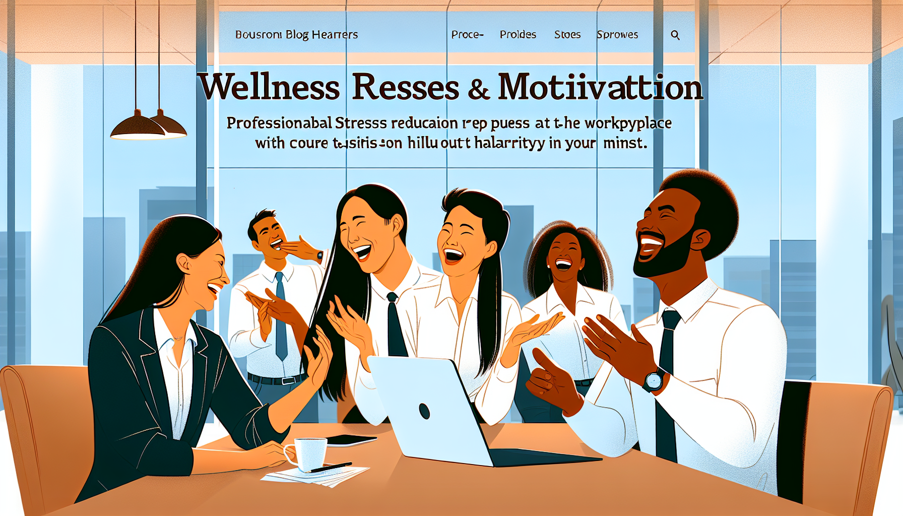 The Power of Laughter in Reducing Workplace Stress